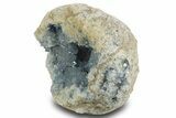 Crystal Filled Celestine (Celestite) Geode ( lbs) - Madagascar #333875-2